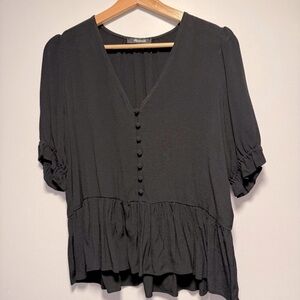 Madewell Black Top Small